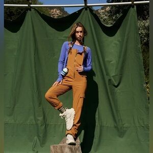 FP Movement by Free People Brown Jumpsuit